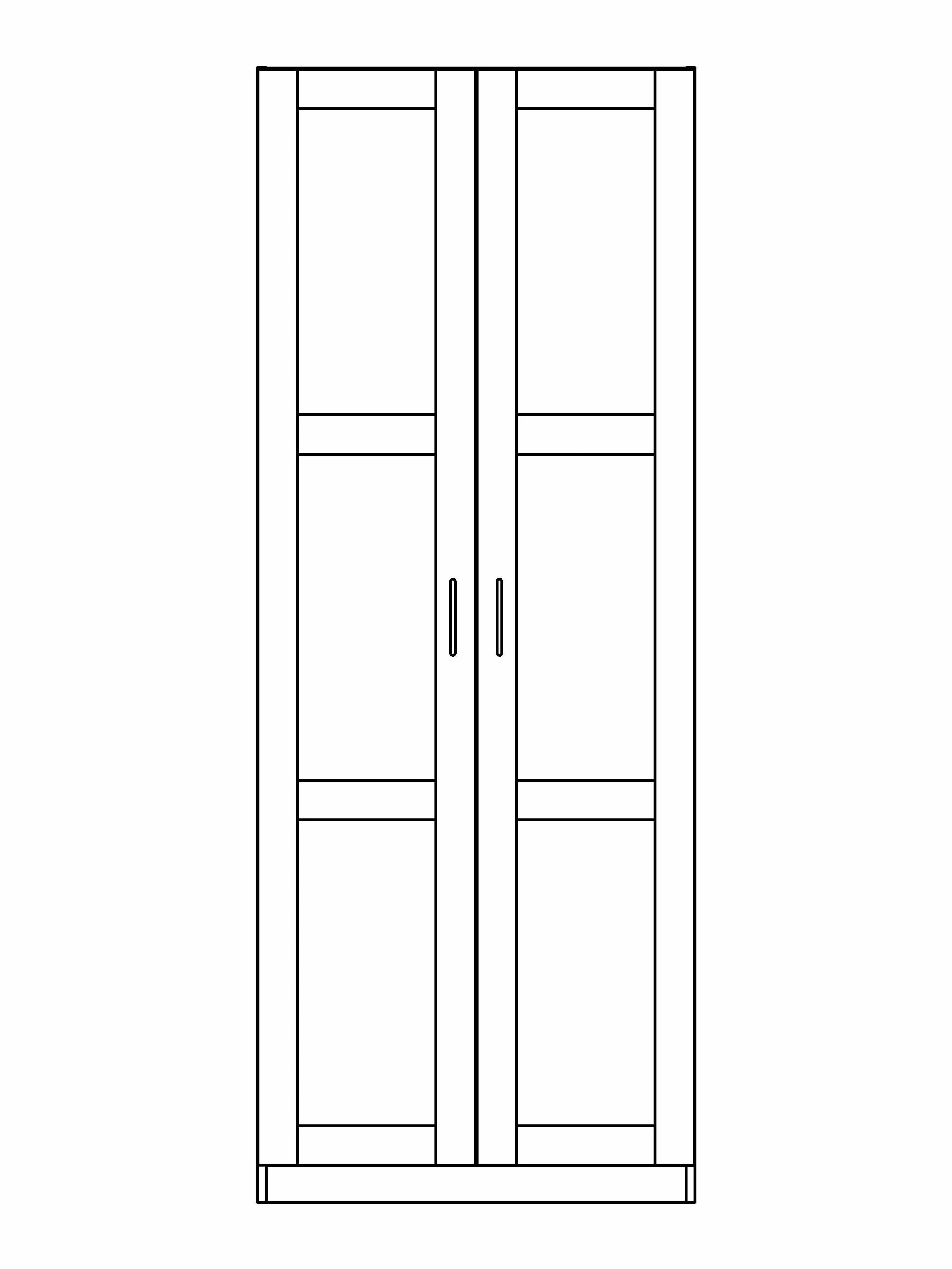 Шкаф Пегас, 2 двери сборные, 78х58х202 см, белый | изображение 14