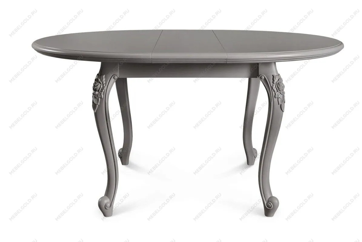 Стол Мокко круглый серый камень | изображение 1