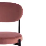Стул REVO (mod. 7033) коралловый barkhat 15 /черный | изображение 5
