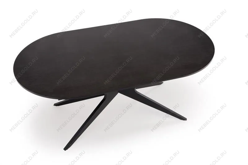 Стол обеденный Halmar SANDRO раскладной (черный/черный) | изображение 5