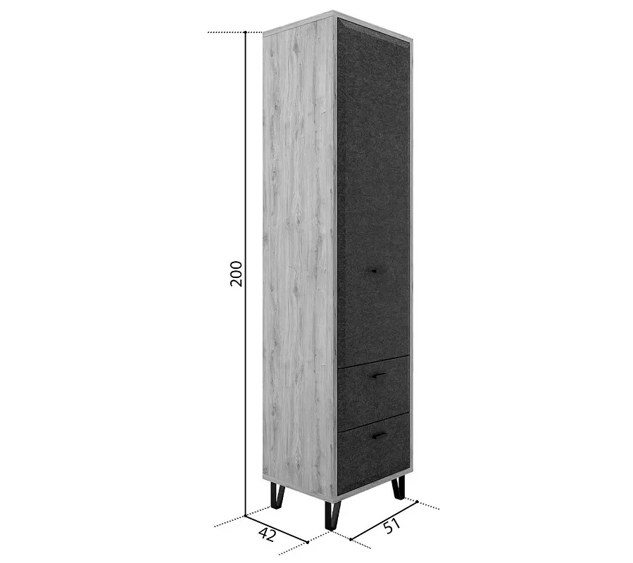 Шкаф Грейс REG1D2S | изображение 4