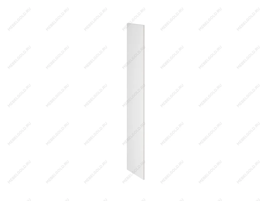 Бок замена шкафа-пенала ПГ-45 правый, Виста (16*570*2066) Экокожа Белый, 25637