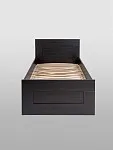 Кровать односпальная Сириус, 80х200 см, черный, дуб венге | изображение 6