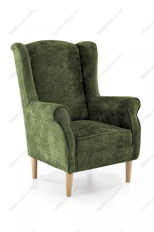 Кресло Halmar HERMES (оливковый)