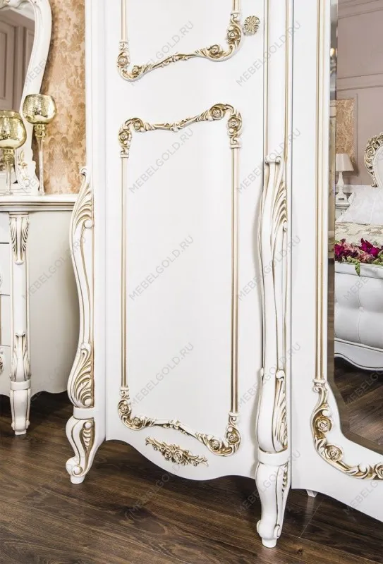 Шкаф Анна Мария 5-дверный белый матовый | изображение 3