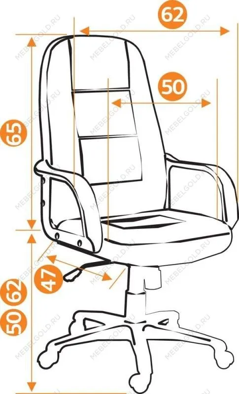 Кресло СН747 Коричневый | изображение 4