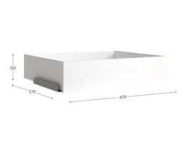 МАКС ящик выдвижной 75х58 серый