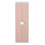 ПИКСИ шкаф распашной с 2 дверьми и полкой 60x57x183, мечтательный пион | изображение 1