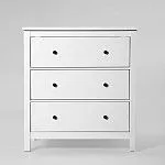 САГА комод 3 ящика белый | изображение 2