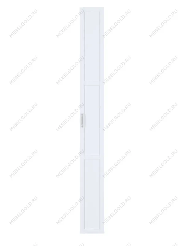 м. Марьина Роща - Дверь шкафа МОБИ (MOBI) D/25 L/P, белый | изображение 1