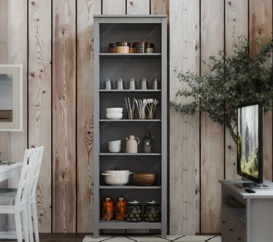 САГА стеллаж 70 серый | изображение 4