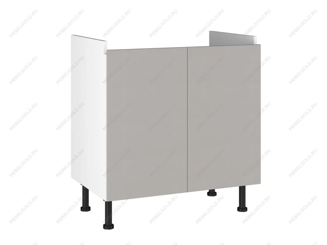 Стол под мойку СМ-80, Виста (800*520*870) Экокожа Бежевый, 26411