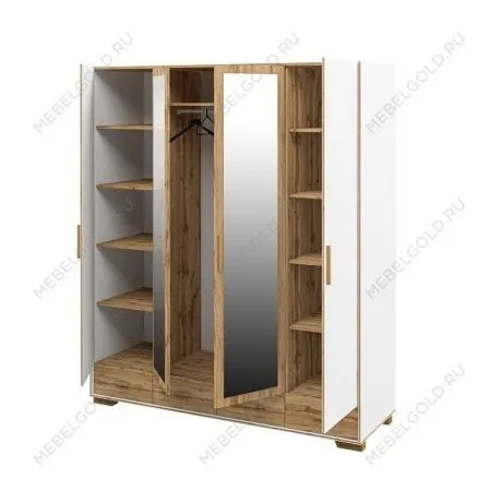 Шкаф для одежды Сканди МН-036-34 | изображение 1