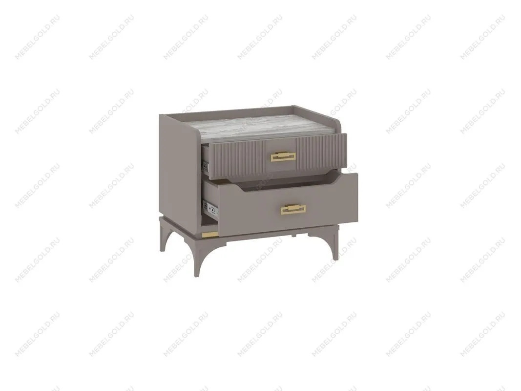 Тумба прикроватная, Сиде (550*394*502) Мокко, 12609 | изображение 1