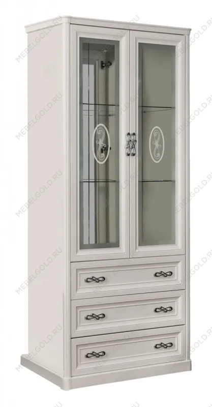 Витрина Мишель 2-ств белый матовый - Выставка м. Марьина роща