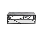 Стол журнальный Halmar UNIVERSE 2 (серый мрамор/черный) | изображение 3