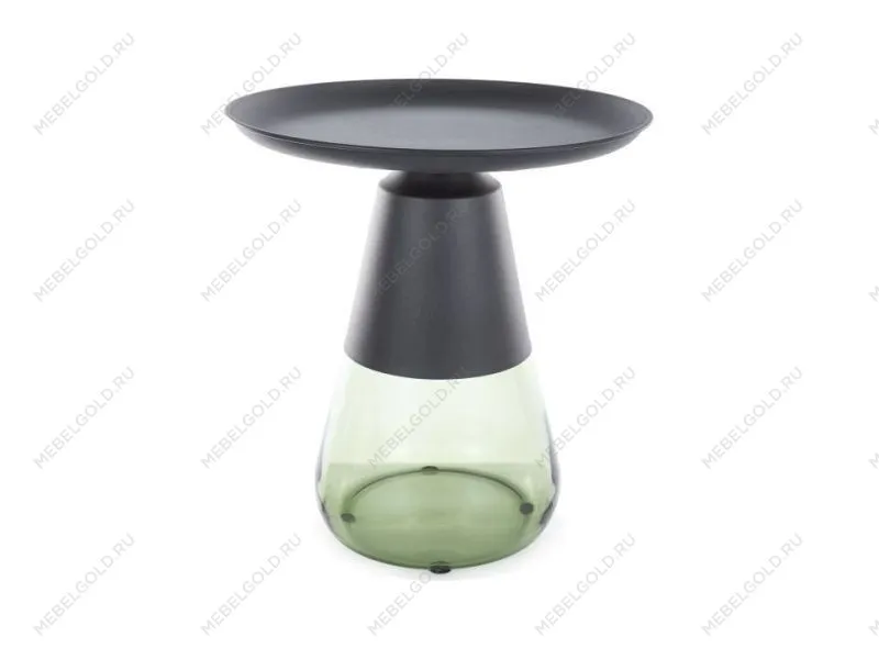 Стол журнальный Signal TIFFANY A (черный/зеленый)