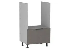 Стол под духовой шкаф 960 СД-60, Ватель (600*566*1060) Экокожа Серый, 23326