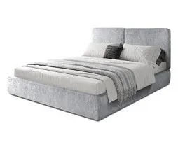 Кровать Natura 1.6 м, с подъемным механизмом Шенилл (Monblan) 511, НТКР-1[3]