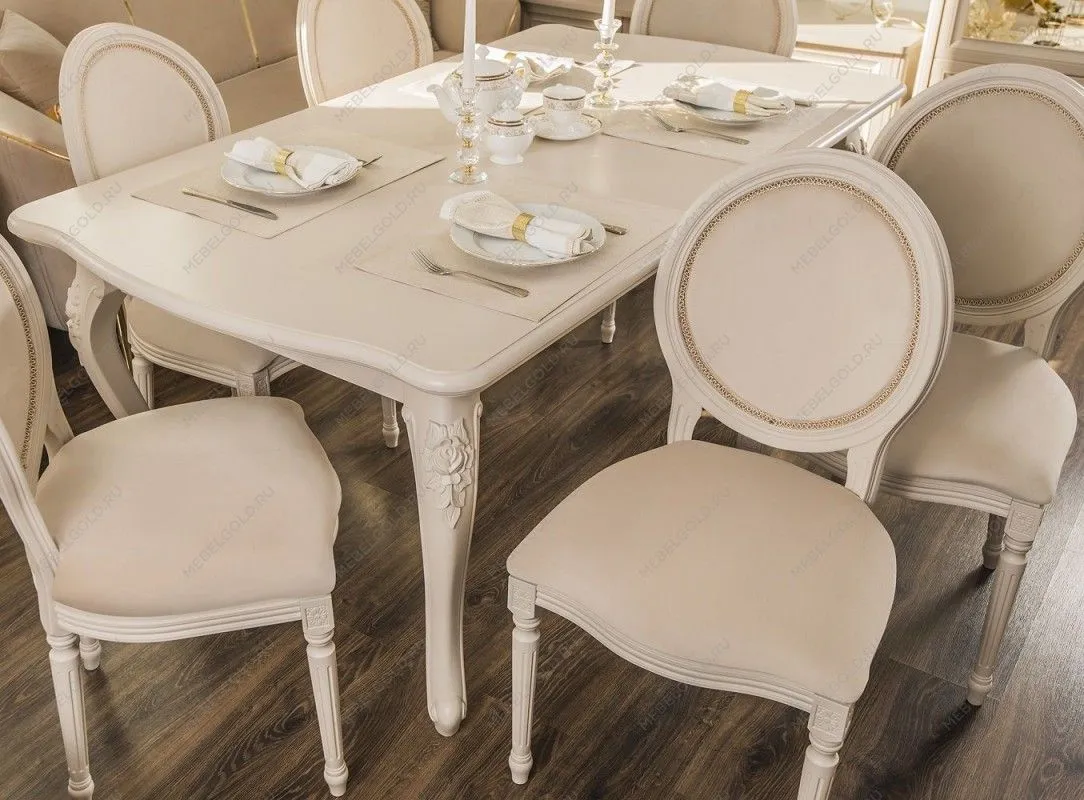 Стол Мокко прямоугольный бежевый | изображение 7