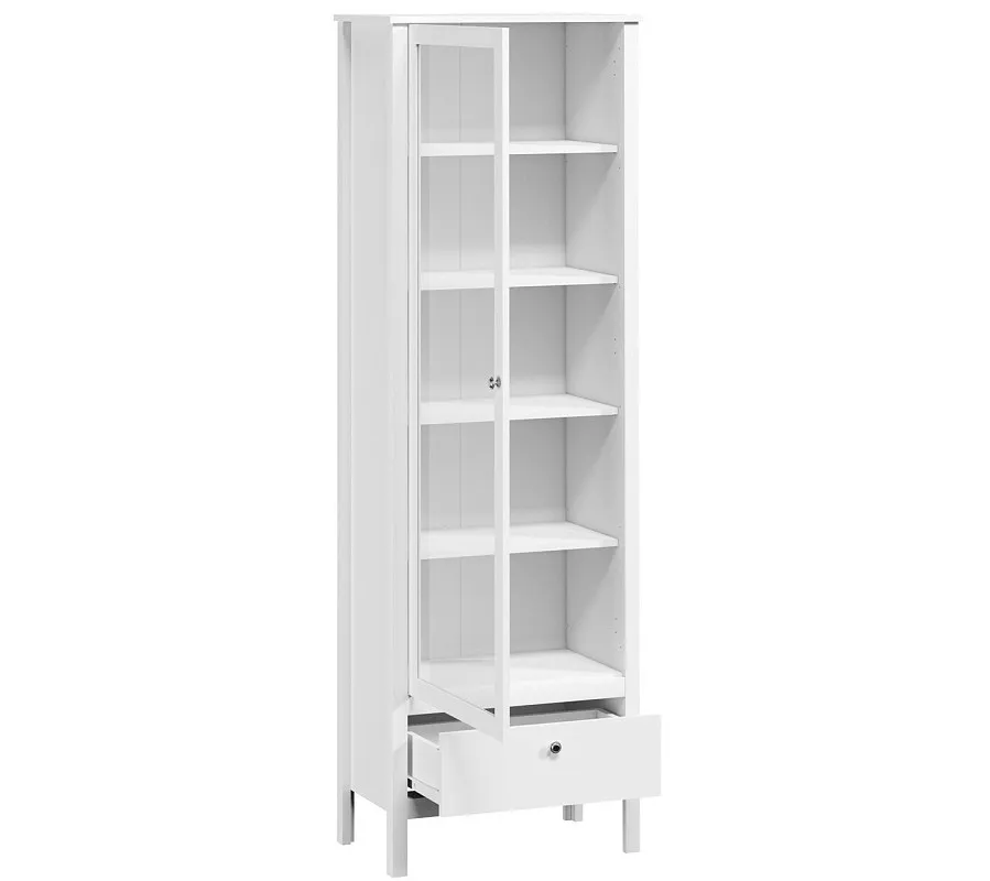Шкаф-витрина Ева (Хельга) REG1W1S/65 белый | изображение 2