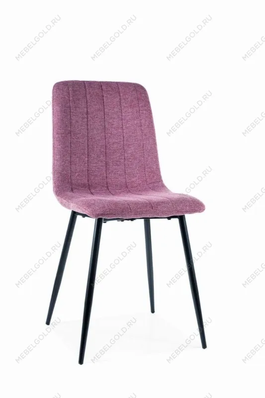 Стул кухонный SIGNAL ALAN Brego 90 (розовый/черный)