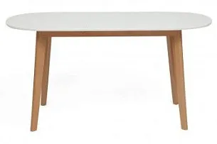Стол обеденный раскладной BOSCO Бук, Белый