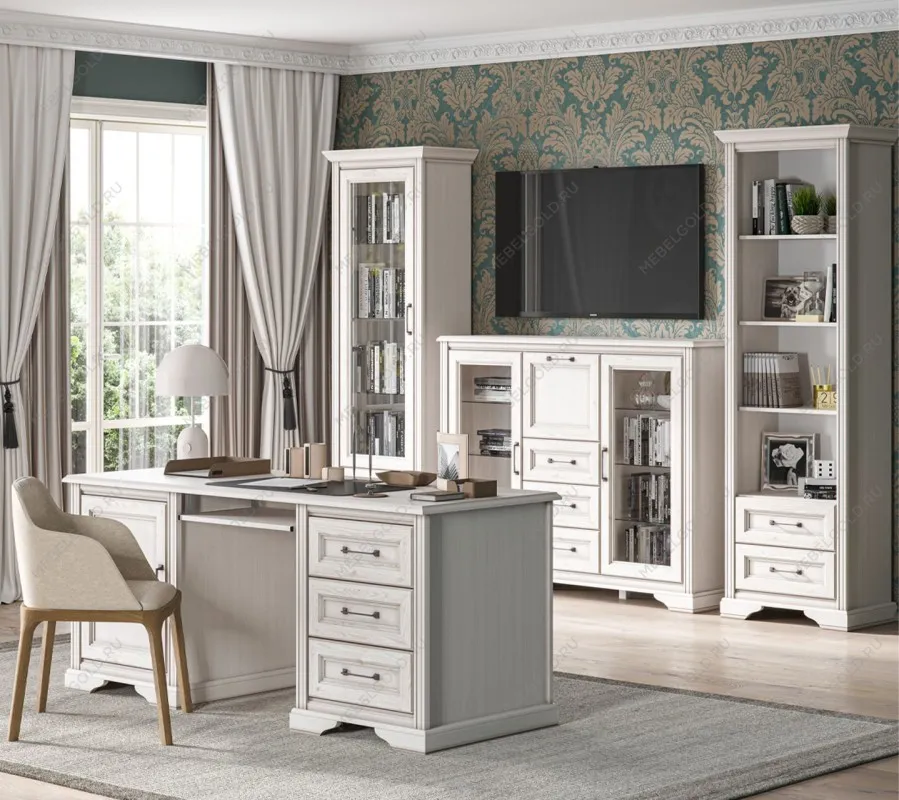 Шкаф-витрина Стилиус REG1W2S (Лиственница сибирская) | изображение 4