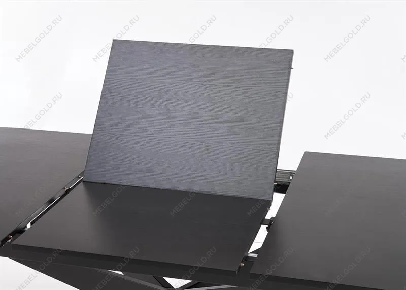 Стол обеденный Halmar SANDRO раскладной (черный/черный) | изображение 6