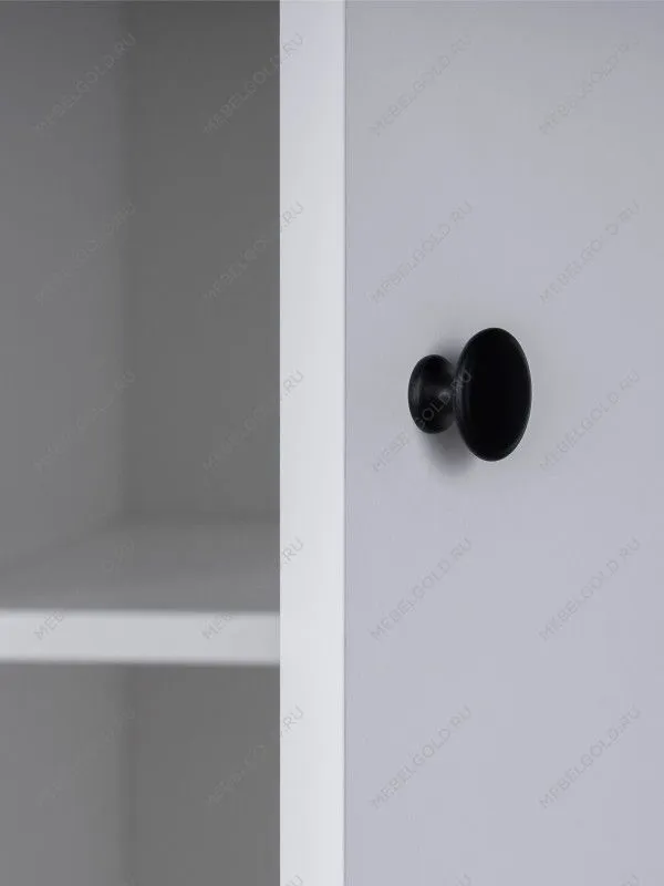 Шкаф распашной Сага, 3 двери, 132х64х215 см, белый/ясень | изображение 4