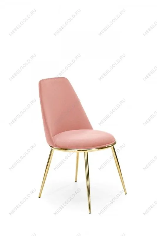 Стул кухонный Halmar K460 (розовый/золотой)