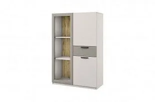 Шкаф с витриной Модерн 1V2D1S