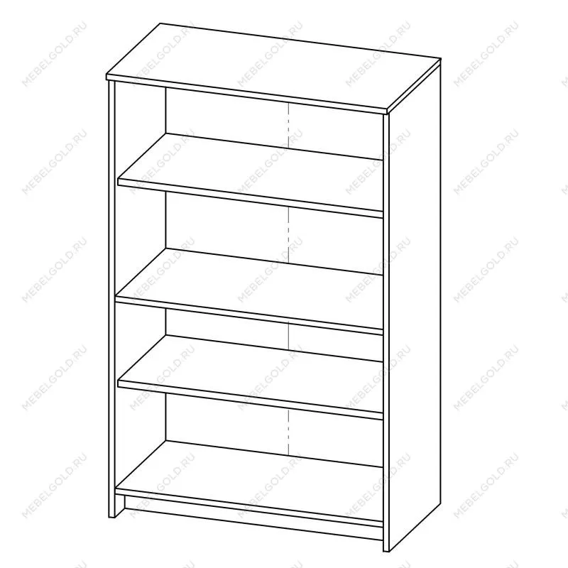 Тумба Сириус, 2 двери, 78х41х124 см, белая | изображение 12