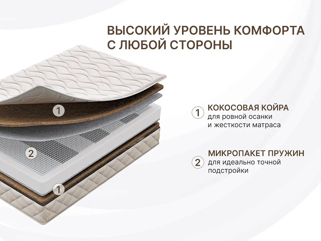 Матрас Микро хард 160х200 | изображение 4