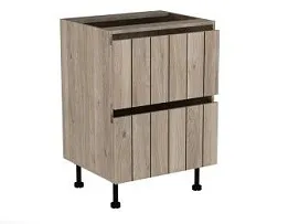 Стол с ящиками СЯ-60 (2), Оттава (600*520*870) Дуб Мария, 22221