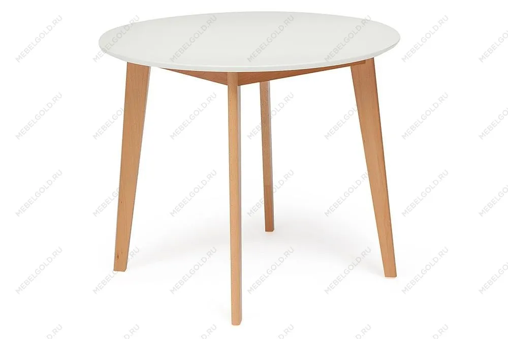 Стол обеденный BOSCO Бук, Белый