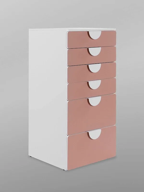 Комод Пикси, 6 ящиков 60x57x120, мечтательный пион | изображение 11