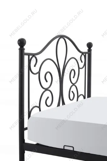 Кровать HALMAR PANAMA (черный) 120/200 | изображение 2