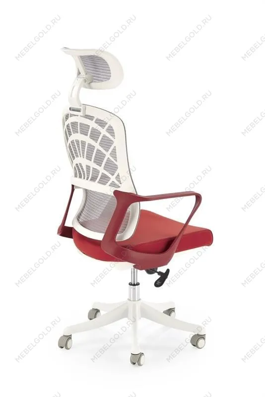 Кресло компьютерное Halmar VESUVIO 2 (корица/серый/белый) | изображение 1