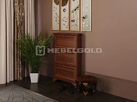 Тумба для обуви Кентаки SFB3B каштан