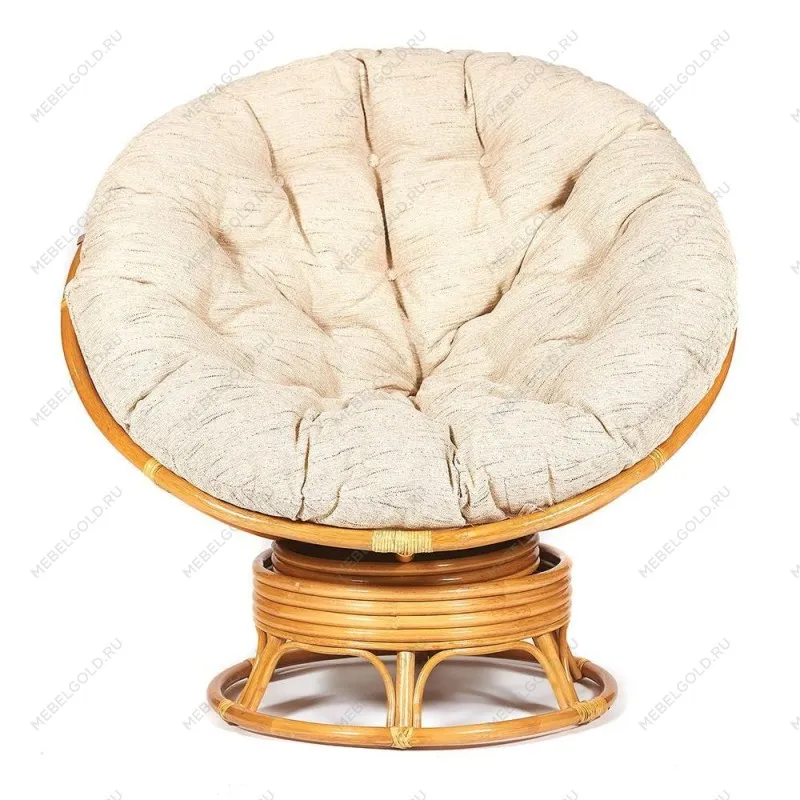 Кресло-качалка Papasan без подушки Светлый мед | изображение 7