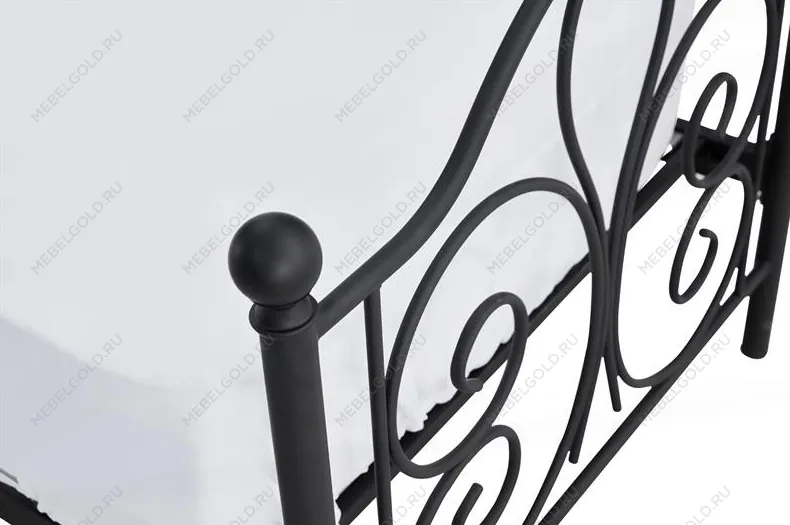 Кровать HALMAR PANAMA (черный) 120/200 | изображение 3