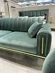 Диван Замира 3х местный оливковый | изображение 9