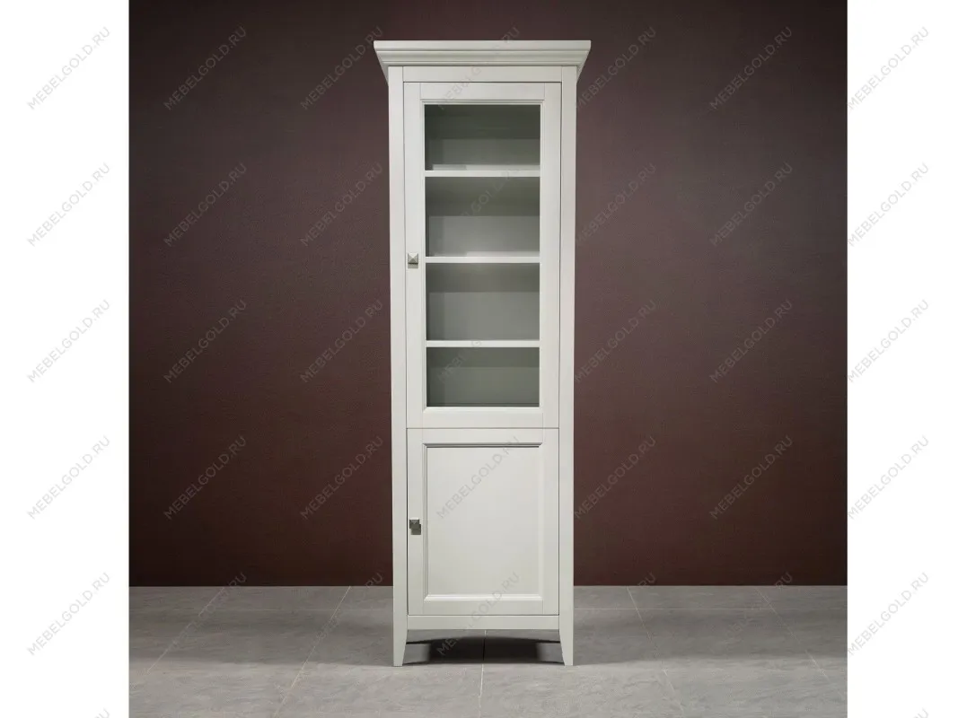 Библиотека 1 дверная правая Manhattan (Молочный) | изображение 1