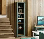 САГА стеллаж 50 темно-бирюзовый/ясень - Выставка м. Марьина роща | изображение 4