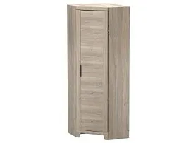 Шкаф для одежды угловой, дверь глухая, Юта (754*754*2100) Дуб Мария