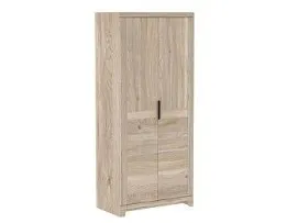 Шкаф для одежды 2-х дверный, Юта (921*519*2100) Дуб Мария, 31709