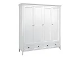 Шкаф четырехстворчатый Manhattan (Белый) | изображение 1