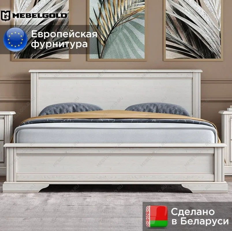 Кровать Стилиус LOZ160х200 (Лиственница сибирская) | изображение 1