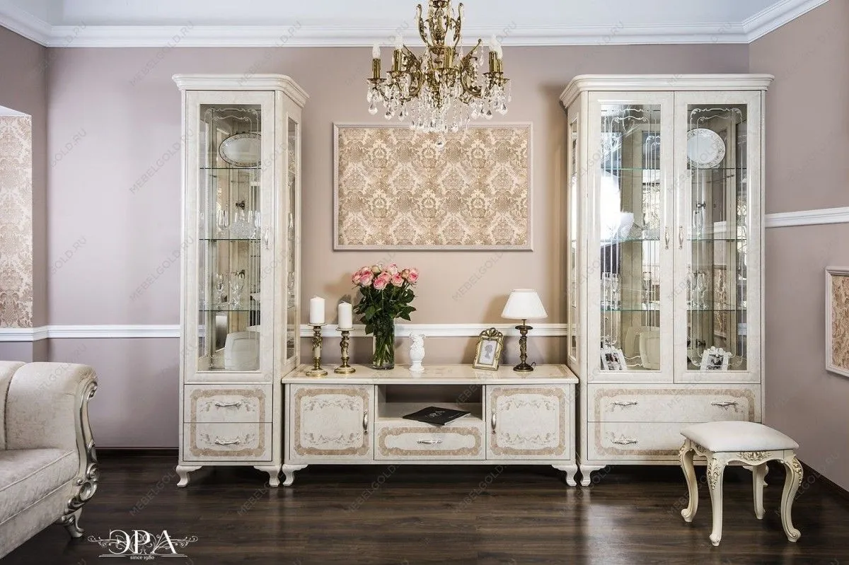 Витрина Патрисия 1-ств крем корень глянец | изображение 2